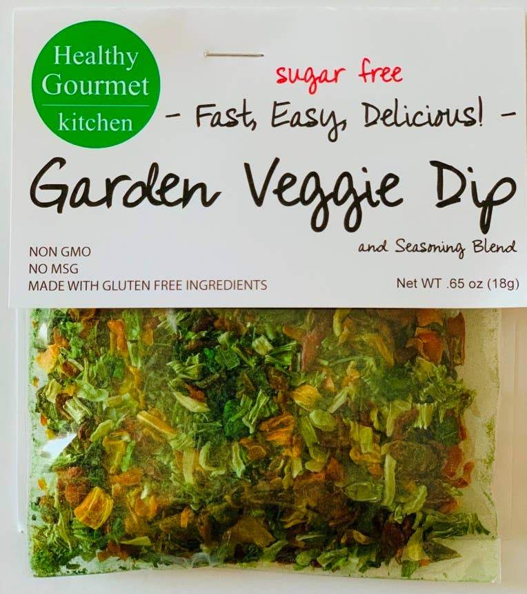 Gluten-Free Garden Veggie Dip Mix