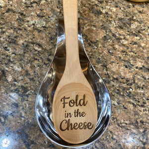 Cheeky Engraved Wooden Spoon
