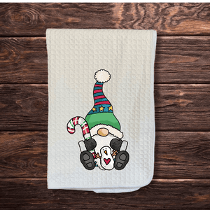 Holiday Gnome Shape Extra Absorbent Fabric Design Kitchen Dish Towels