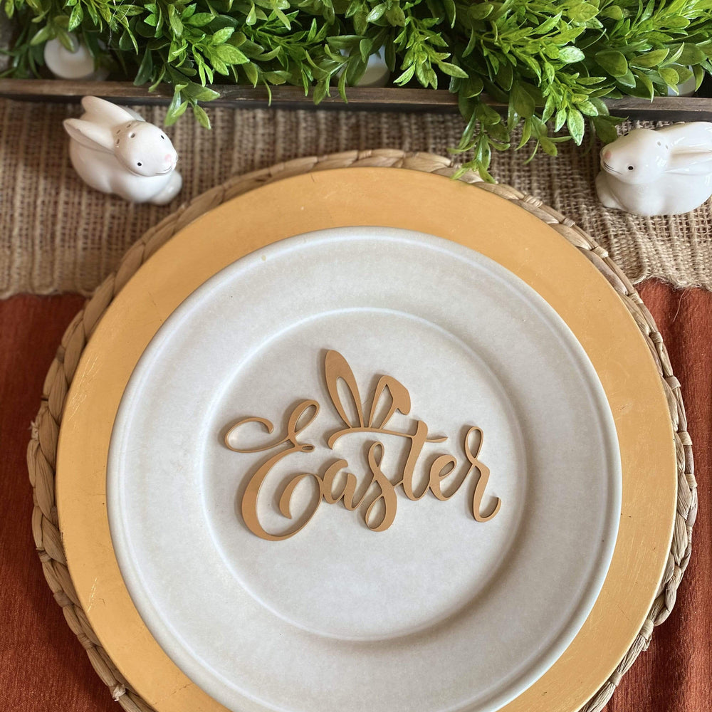 Adorable Cute Easter Plate Decor