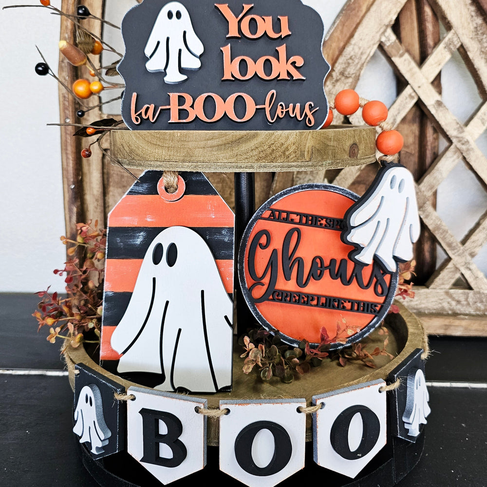 DIY Halloween Fa-BOO-Lous Tray kit