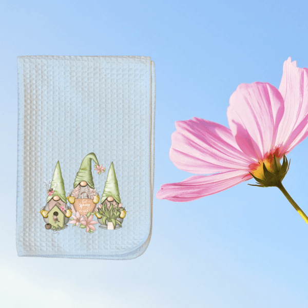 Spring Gnome Towels