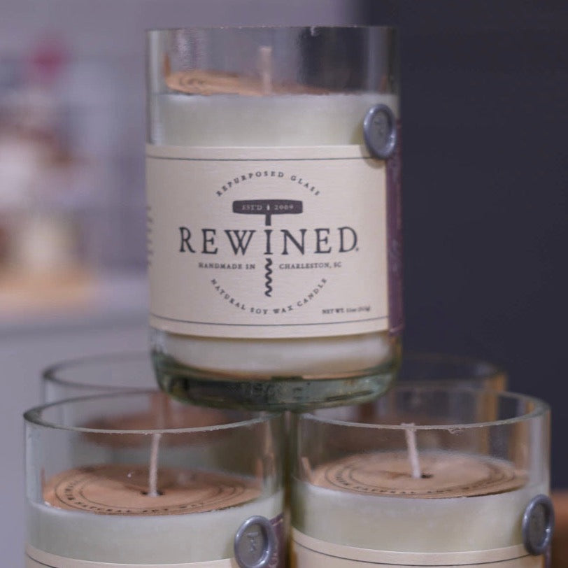 Rewined Pointsetta Eco-Friendly Candles