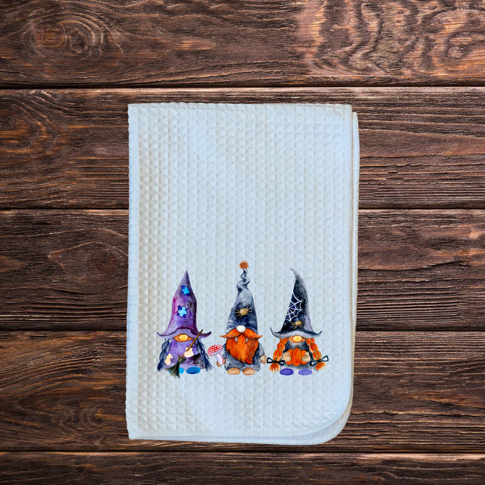 Spooky Gnome Towels