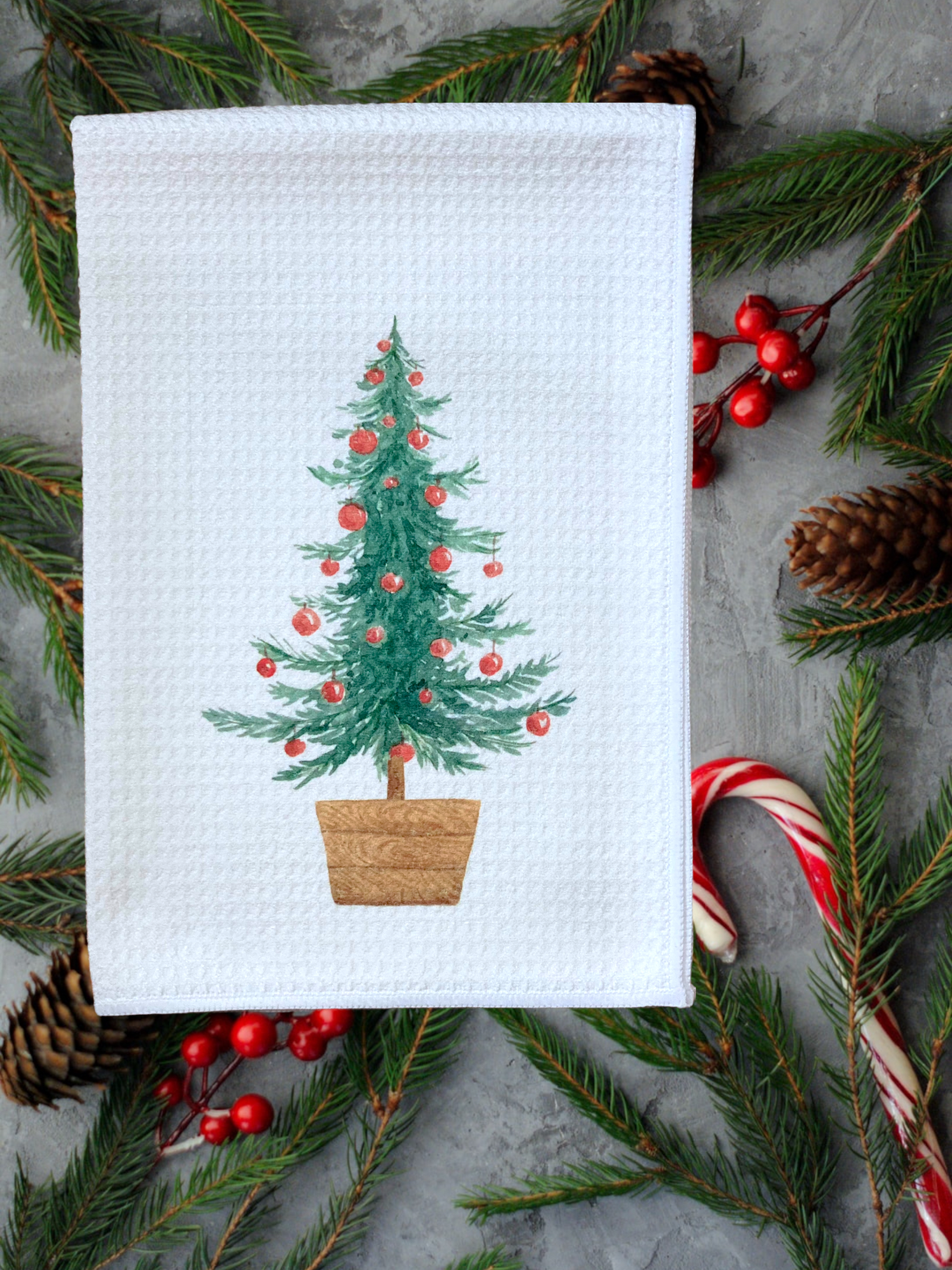 Oh Christmas Tree Extra Absorbent Hand Towel