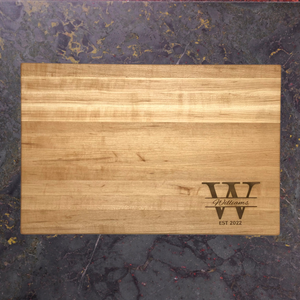 Handmade Solid Maple Wood Cutting Board