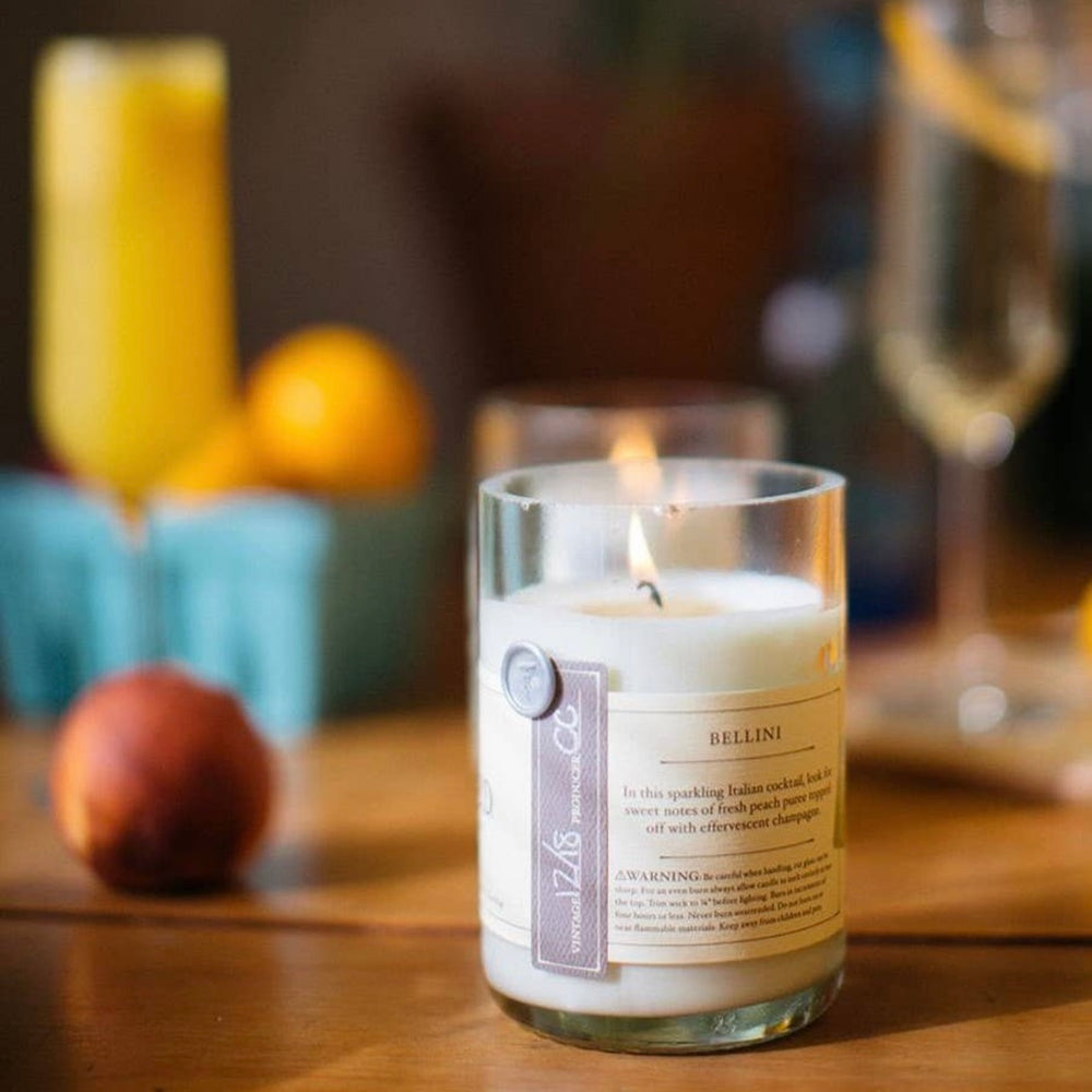 Rewined Bellini Candle